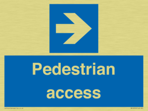 Pedestrian access